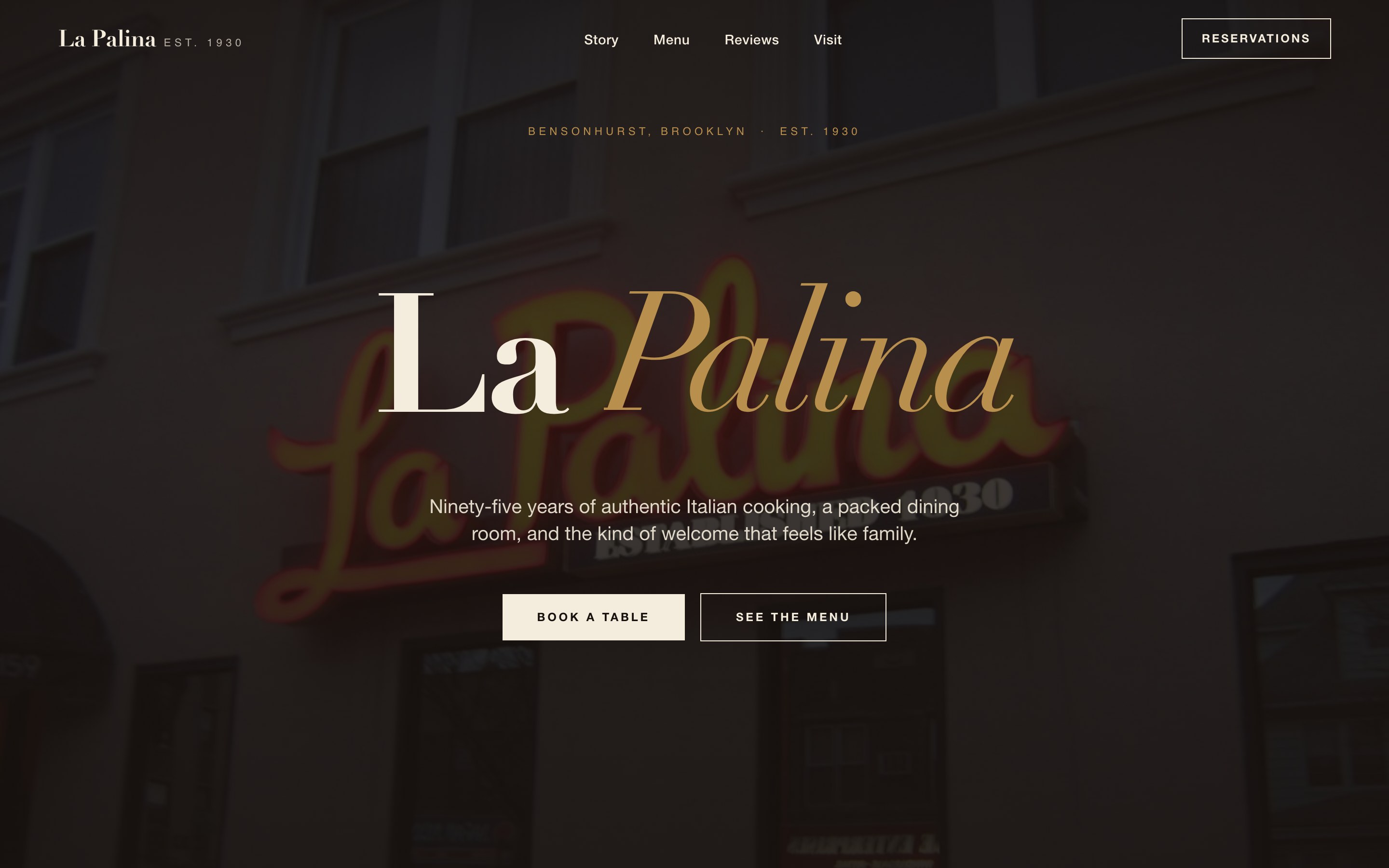 La Palina website by Bragi Studio